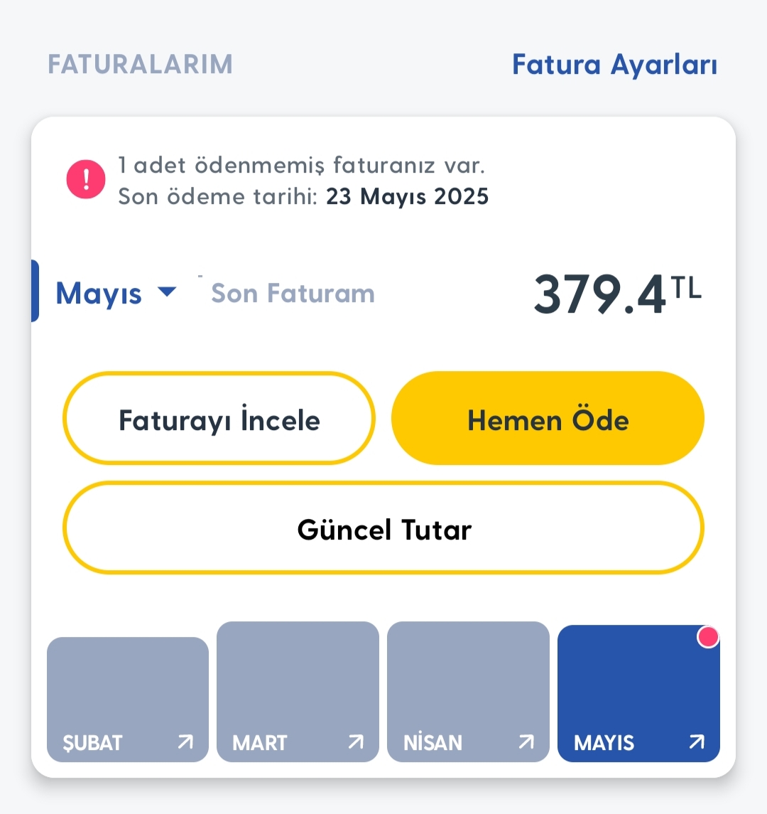 Fatura Görseli